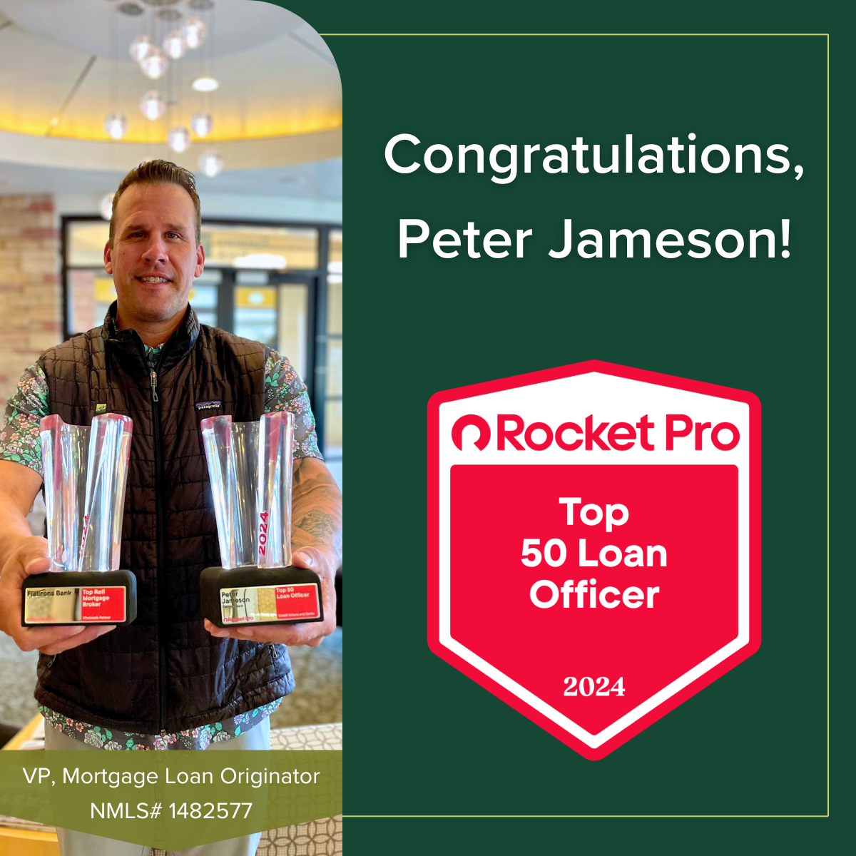 Peter Award Winner (LinkedIn Post)